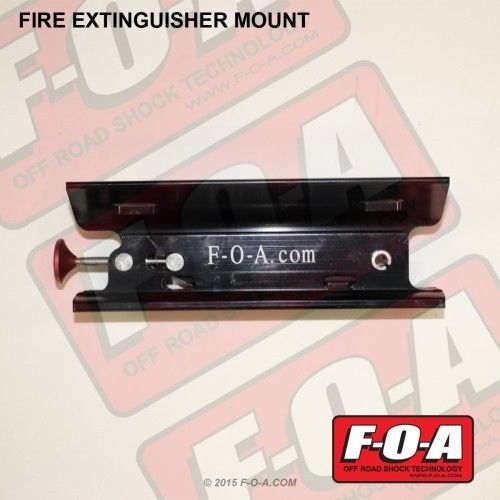 Quick release billet extinguisher mount