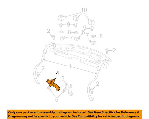 Chevrolet gm oem 02-04 monte carlo rear seat belts-buckle end 88954993