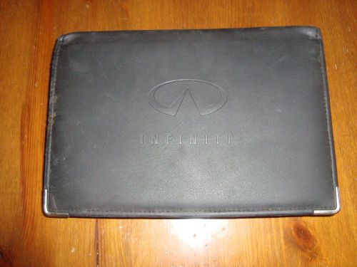 2004 infiniti fx45/fx35 owners manual with case