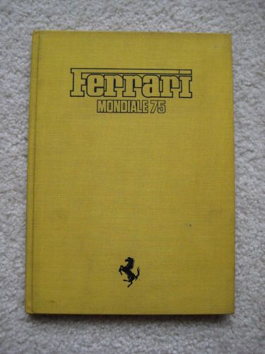 1975 ferrari yearbook