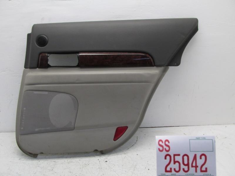 00-02 lincoln ls right passenger side rear door inner interior trim panel cover