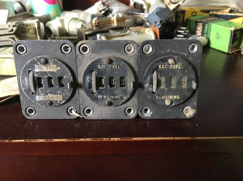 Veeder - root vintage aircraft fuel counters