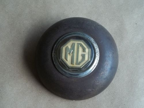 Vintage mgtf steering wheel center assembly.