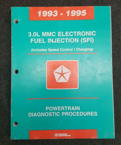 1993-95 chrysler / dodge powertrain diagnostic engine factory service manual