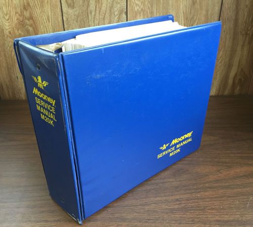 Original mooney 231 turbo m20k service manual 1979 - 1981