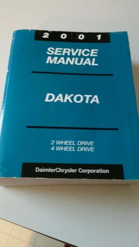 2001 service  manual  dakota