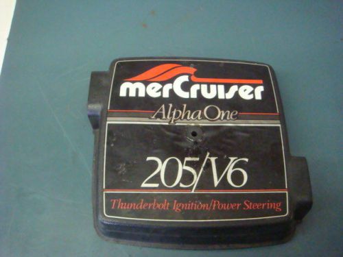 Mercruiser alpha one -- 205/v6  engine spark arrestor/carb cover