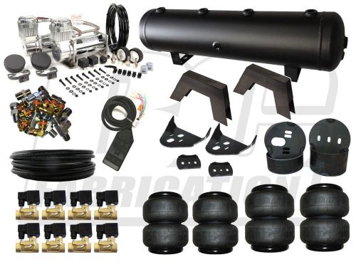 Air bag suspension kit - 1982 - 2003 chevy gmc s10 3/8&#034; fbss fast air ride