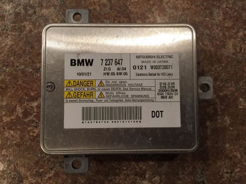 Xenon bsllast hid control unit computer module 7237647 for bmw