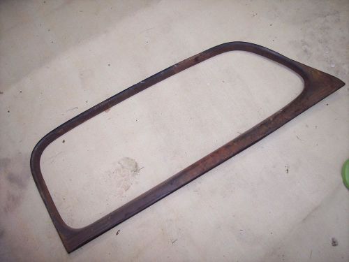 1937 1938 chevrolet tudor sedan ds front  pontiac oem window garnish molding oem