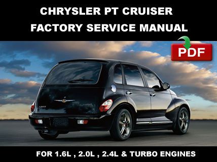 2001 - 2009 chrysler pt cruiser factory service repair workshop fsm manual