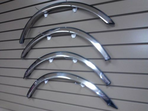 1983-1987 honda prelude 2&#034; wide chrome wheel well moldings fender trim