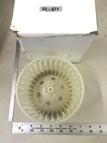 Stepvan plastic blower wheel 5-5/8&#034;dia. x 3-5/8&#034;w mill supply 52-071 - c3016