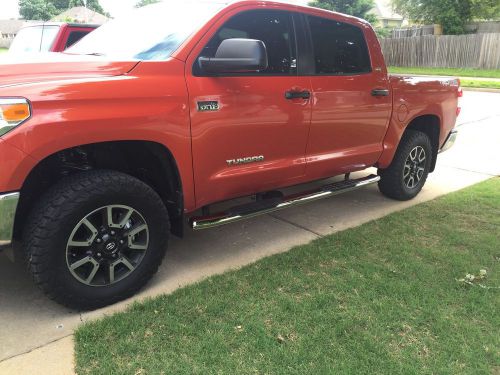 5&#034; chrome oval tube running boards - 2016 toyota tacoma