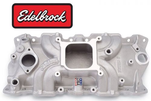 Edelbrock 5001 intake manifold - sb chevy v8 262-400 torker ii - individual