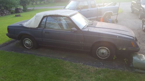 1984 ford mustang lx convertible