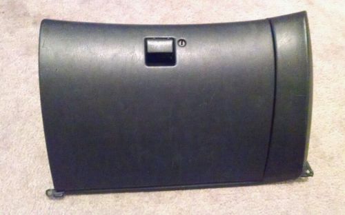 Oem 1994 toyota celica glove box assembly, latch lock lower  rh storage black