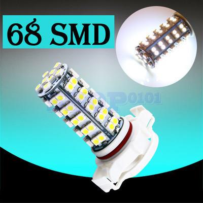 H16 pure white 68 smd 5202 5201 psx24w drl fog 68 led car light bulb lamp