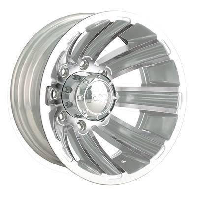 Ion alloy series 166 chrome wheel 16"x6" 8x170mm bc set of 2 166-6670rc(2)