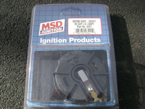 Msd rotor assy. chevy v8 cap-a-dapt 8421