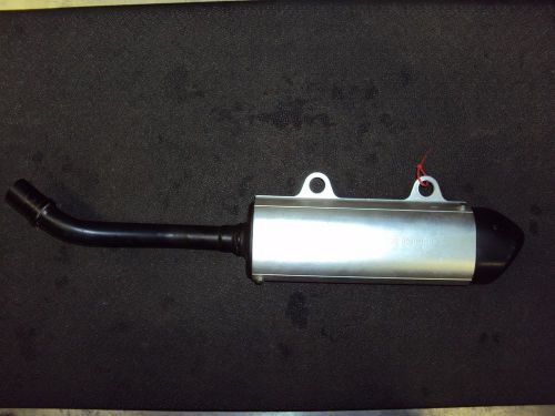 Kawasaki kx 125 oem muffler exhaust silencer pipe baffle 03 04 05