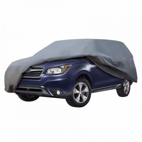 Suv cover indoor outdoor rain dust scratch proof 3 layer car cover up to 15&#039;6&#034;