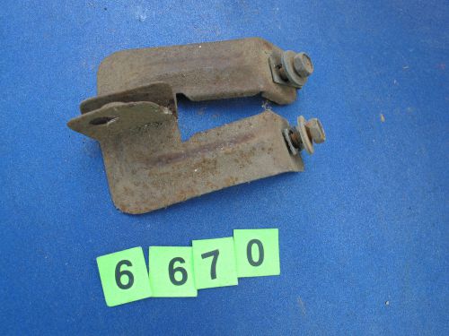 70 71 ford torino cobra fairlane ranchero gt front valance brackets left &amp; right