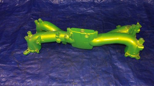 04-07 subaru wrx sti oem intake manifold powdercoated shocker yellow ej257 red