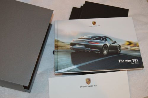 New porsche 911 booklet with magic cards--issued 12/2015...interactive box set!!