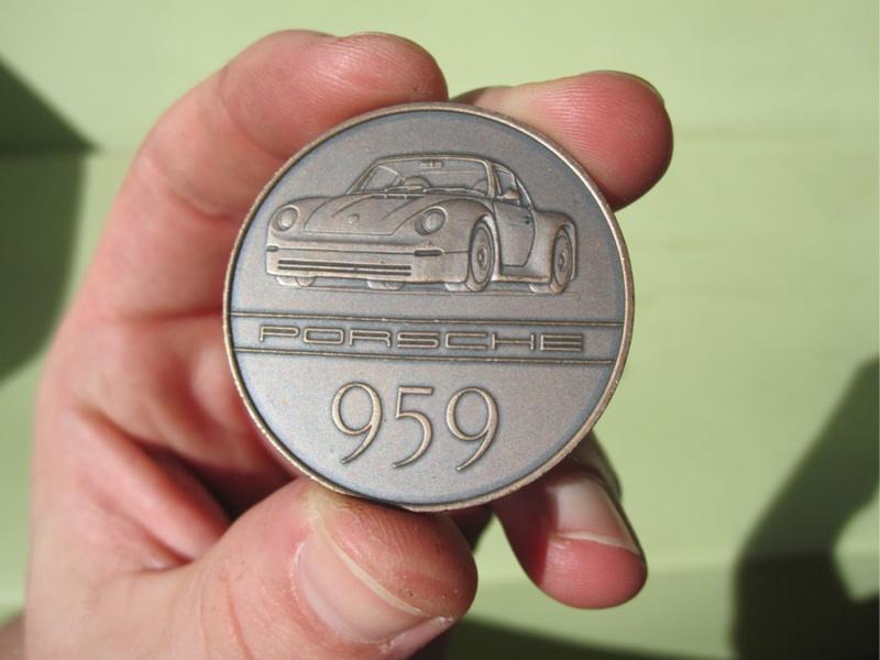 Porsche 959 coin 356 calender 911 550 vw beetle collection original carrera benz