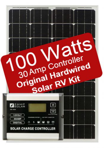 Zamp solar zs-100-30a 100 watt 30 amp original kit - 30a