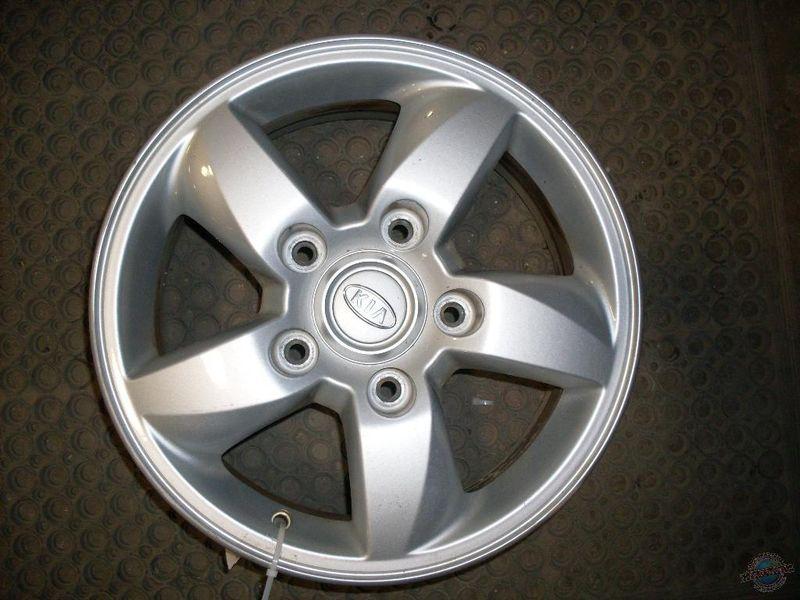 (1) wheel sorento 499000 06 07 alloy 85 percent