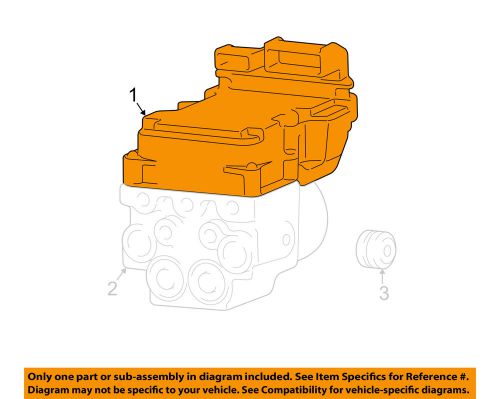 Dodge chrysler oem 06-07 ram 2500 anti-lock brakes-control module 5175412ad