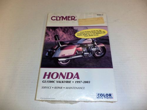 Genuine honda owner&#039;s manual gl1500c valkyrie 1997-2003