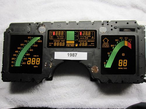 1987 corvette tpi digital dash instrument cluster rebuilt 85 86 87 88 89