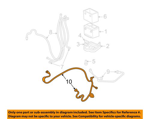 Gm oem-battery cable 15321065