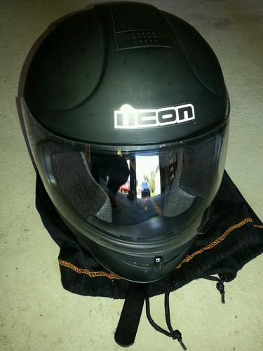 Icon helmet mens size large