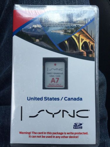 Ford/lincoln a7 navigation nav sd card 2016 maps new sealed free shipping