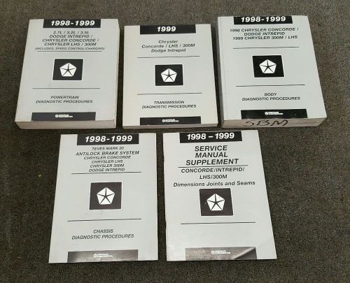 1999 chrysler / dodge factory diagnostic procedures manuals (5)