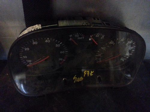 Volkswagen jetta speedometer cluster; (cluster), sdn, 1.8l (turbo gas), mph, m