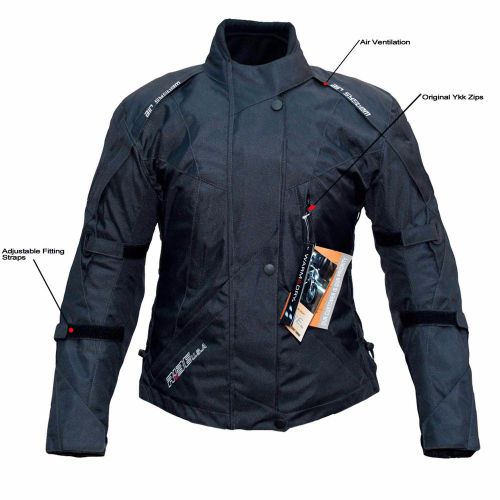 Ladies textile jacket motorbike jacket