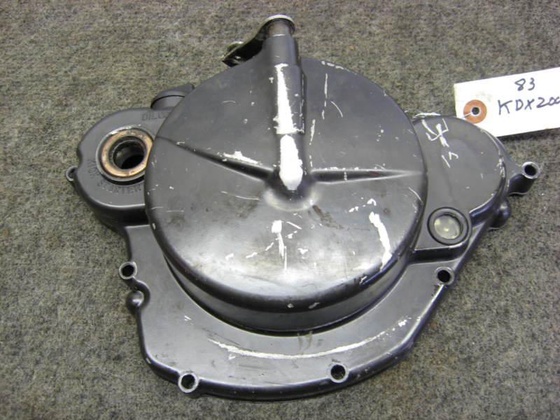 1983 kawasaki kdx200 clutch cover  - kdx 200