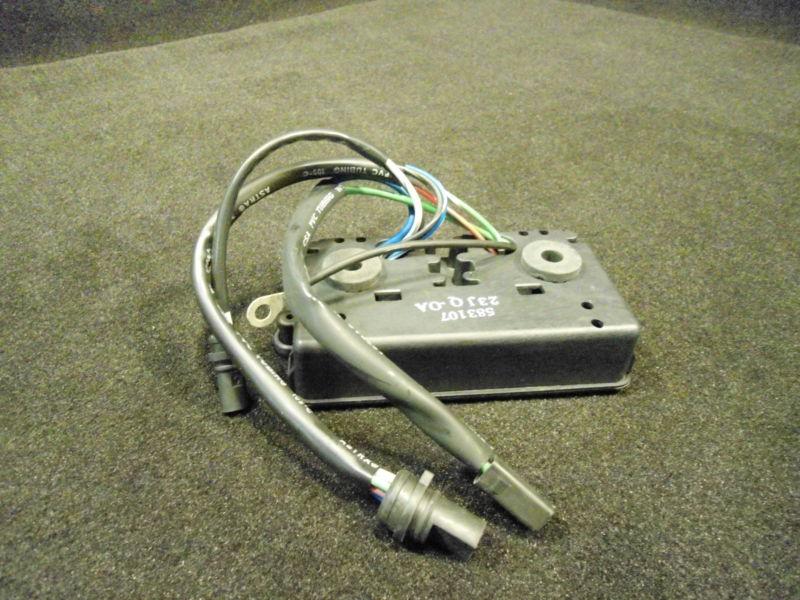 Junction box & cover assy #583107 johnson/evinrude/omc 1986-1992 70-300hp motor6