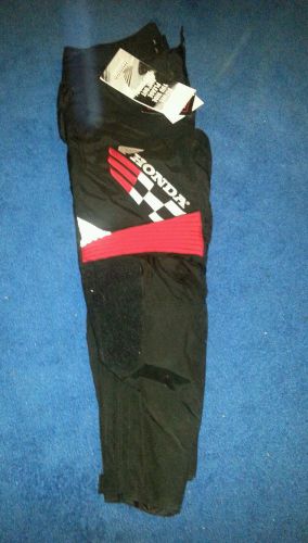 Honda racing motorcycle riding pants size 40w x32l (men)
