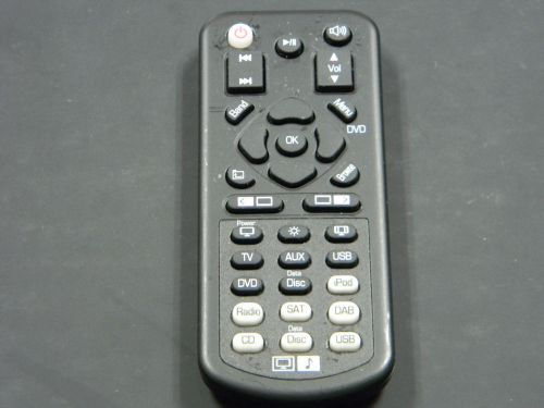 Land rover range rover lr4 dvd entertainment remote control rear seat oem