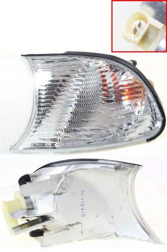 Clear lens new corner light lamp left hand 323 328 3 series 325 lh driver side