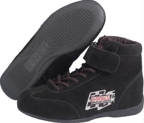 G-force gf235 race grip mid-top racing shoes 0235030bk