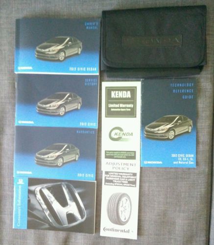 2012 honda civic sedan owners manual book #282