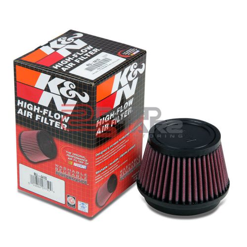 K&amp;n kn round tapered performance air intake filter 3.5” flange 3”height ru-4410