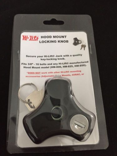 Hi-lift hood mount lock hm-lk